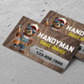 Handyman Beer Houtbewerker Huis Reparatie Service  Visitekaartje