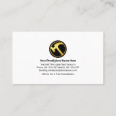 Handyman Border Reparaties Peeling Paint Visitekaartje (Achterkant)