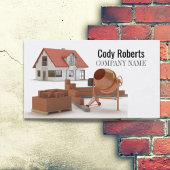 Handyman Bouwer Bricklayer Metselwerk Visitekaartje