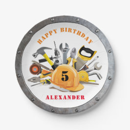 Handyman Boy Tools Birthday Party Paper Bord