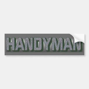 HANDYMAN Bumpersticker