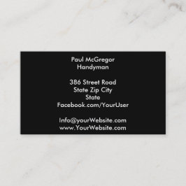 Handyman Business Card Visitekaartje