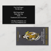 Handyman Business Card Visitekaartje (Voorkant / Achterkant)