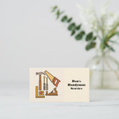 HANDYMAN BUSINESS CARD VISITEKAARTJE (Staand voorkant)