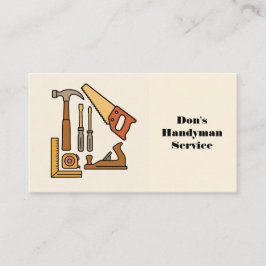 HANDYMAN BUSINESS CARD VISITEKAARTJE