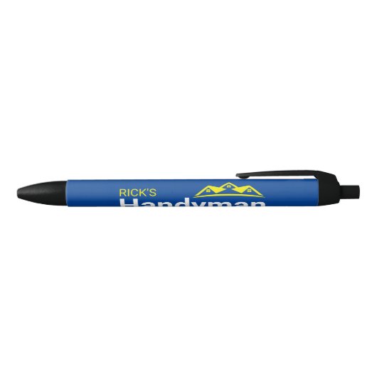 Handyman Business Pens - Home Business Blauwe Inkt Pen (Bovenkant)