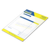 Handyman Business Quote Pad - Home Business Notitieblok (Schuin)