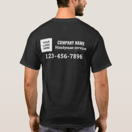 Handyman business services name logo brandmerkwerk t-shirt