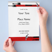 Handyman Carpenter Painter Flyer (Hand)