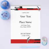 Handyman Carpenter Painter Flyer (Enkel)