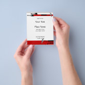 Handyman Carpenter Painter Small Flyer (Hand)