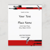 Handyman Carpenter Painter Small Flyer (Voorkant)