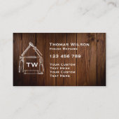 handyman Carpenter Tools Busi Visitekaartje (Achterkant)