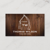 handyman Carpenter Tools Busi Visitekaartje (Voorkant)