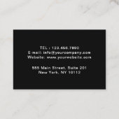 Handyman / Carpenter Tools Home Improving Wood Visitekaartje (Achterkant)