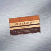 Handyman Carpenter Verwijdering Stijlvolle houtrep Visitekaartje Magneet (Voorbeeld)