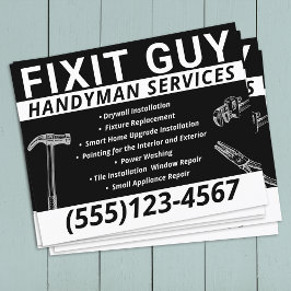 Handyman Carpentry Flyer