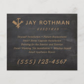 Handyman / Carpentry Tools Home Improvement Flyer (Voorkant)