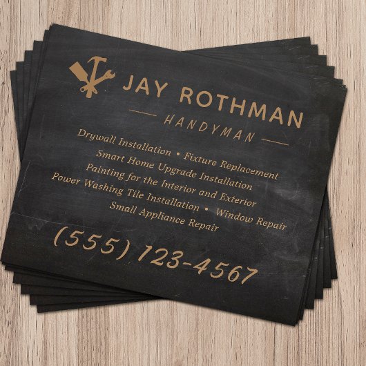 Handyman / Carpentry Tools Home Improvement Flyer