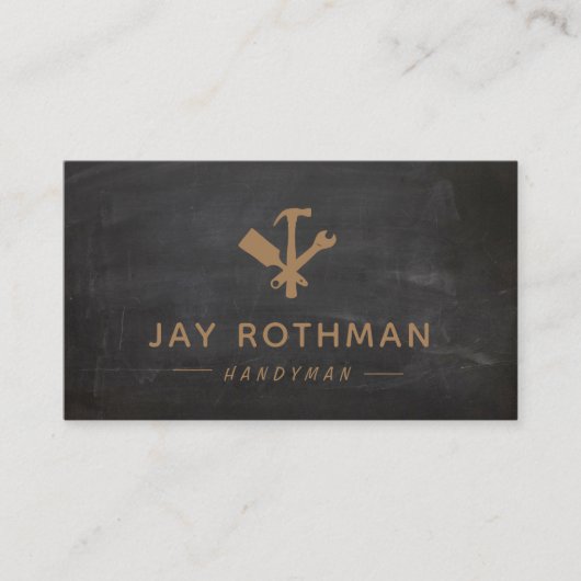 Handyman / Carpentry Tools Home Improvement Visitekaartje (Voorkant)