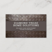 Handyman Constructie Reparatie Service Metaal Staa Visitekaartje (Voorkant)