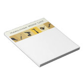 Handyman Construction Buildern Honey Do List Notitieblok (Schuin)