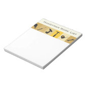 Handyman Construction Buildern Honey Do List Notitieblok (Linkerzijde)