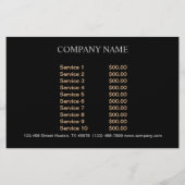 Handyman Construction Contractor Home Renovation Flyer (Achterkant)