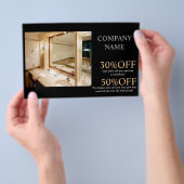 Handyman Construction Contractor Home Renovation Flyer (Hand)