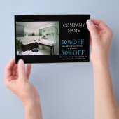 Handyman Construction Contractor Home Renovation Flyer (Hand)