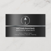 Handyman Construction Metal Repairman grijs Visitekaartje (Achterkant)