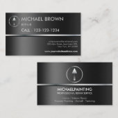 Handyman Construction Metal Repairman grijs Visitekaartje (Voorkant / Achterkant)