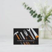 Handyman Construction Remodeling Visitekaartje (Staand voorkant)