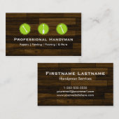 Handyman Construction Visitekaartjes (Voorkant / Achterkant)