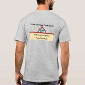 Handyman Contractor Home Repair Carpenter Naam T-shirt (Achterkant)