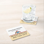 Handyman Contractor Home Repair kantoor Kartonnen Onderzetters (Insitu)