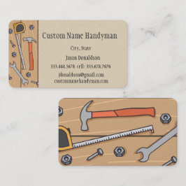 Handyman Custom Visitekaartjes