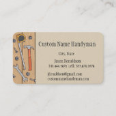 Handyman Custom Visitekaartjes (Voorkant)