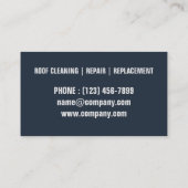 Handyman Dak Reparatie Bouw Dakbedekking Roofer Visitekaartje (Achterkant)