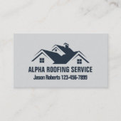 Handyman Dak Reparatie Bouw Dakbedekking Roofer Visitekaartje (Voorkant)
