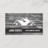 Handyman Dak Reparatie Bouw Roofer Dakbedekking Visitekaartje (Voorkant)