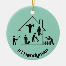 Handyman Design Keramisch Ornament