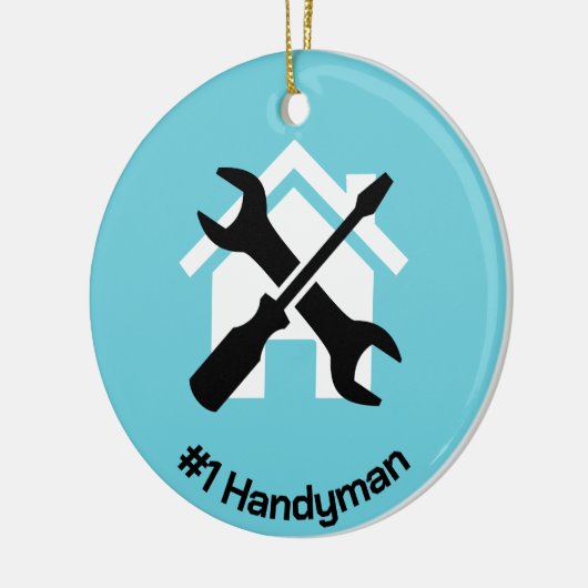 Handyman Design Keramisch Ornament (Links)