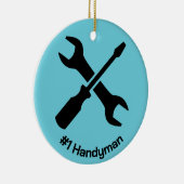 Handyman Design Keramisch Ornament (Rechts)
