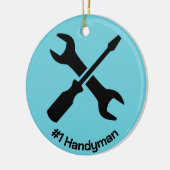 Handyman Design Keramisch Ornament (Links)