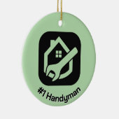 Handyman Design Keramisch Ornament (Rechts)
