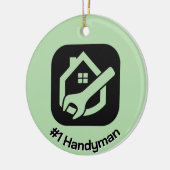 Handyman Design Keramisch Ornament (Links)