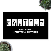 Handyman Diensten Home Reparatie Gereedschap Moder Visitekaartje