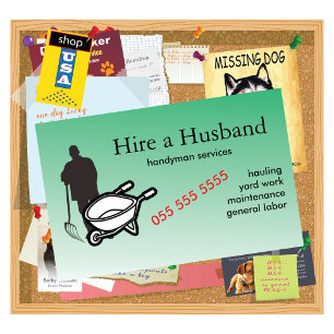 Handyman Diensten Landschapsarchitectuur Yardwork Visitekaartje