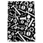 Handyman DIY Mister Fixit Hammer Nuts Bolts Tools Medium Cadeauzakje (Achterkant)